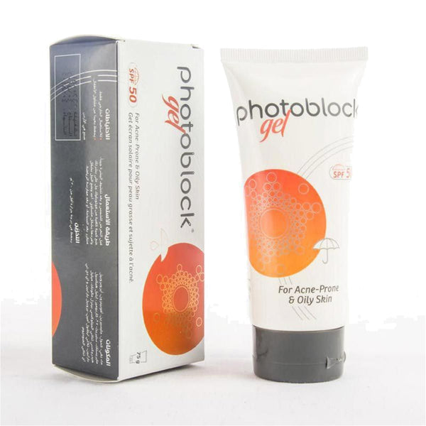 AQUAX Photoblock Gel Sunscreen for Oily Skin, SPF 50+, UVA/UVB Protection