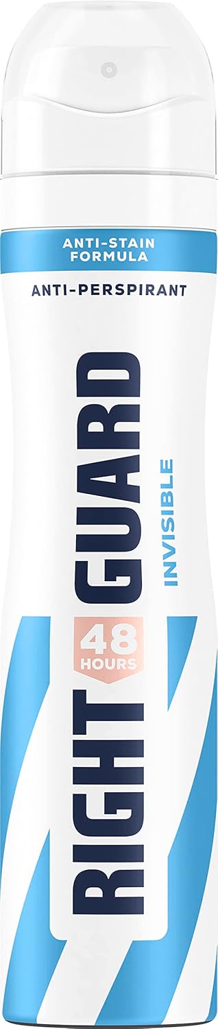 Right Guard Deodorant Spray for Women Invisible Anti-Perspirant 48H 250 ml