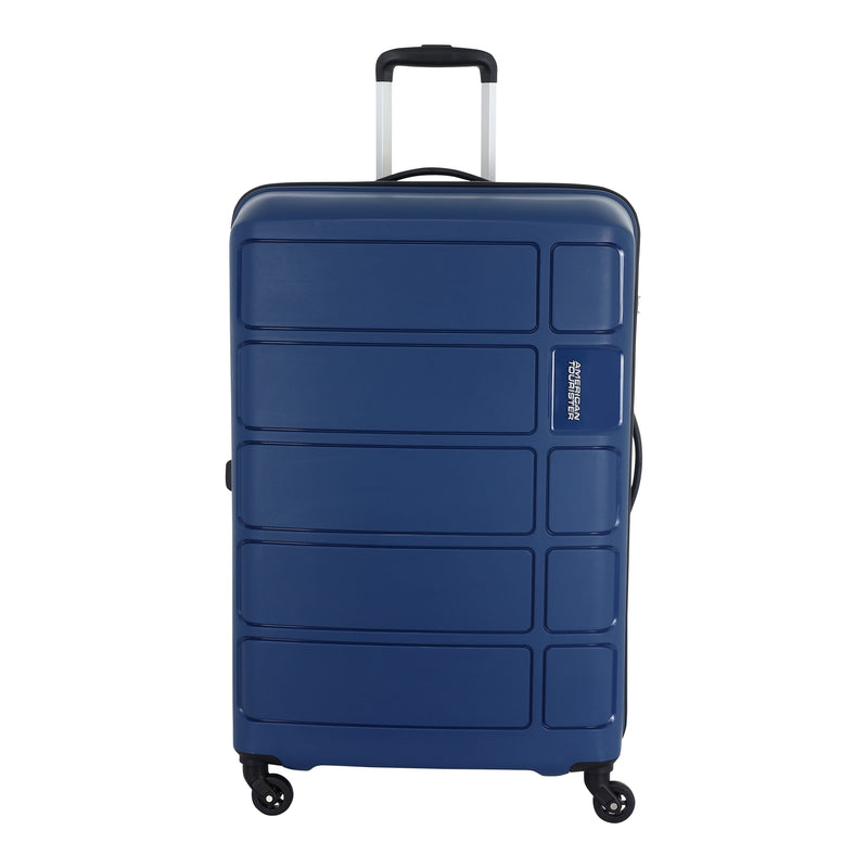 American Tourister Travel Bag Tracker SP78 Large Spinner Suitcase Navy Blue