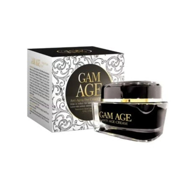 Gam Age Anti-Aging Day Cream Lightweight Hydrating Formula Hyaluronic Acid Peptides 50 ml