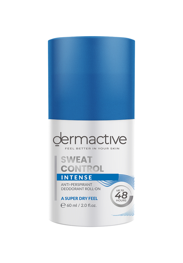 Dermactive Sweat Control Intense Roll-On Deodorant Aluminum Chlorohydrate 60 ml