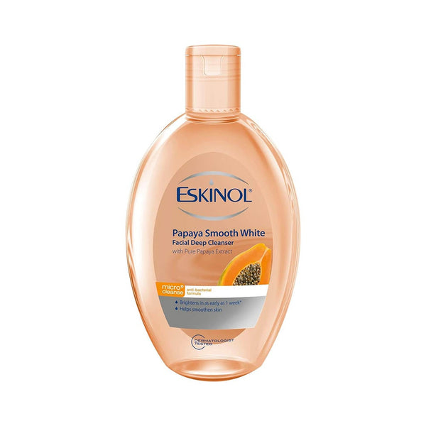 Eskinol Papaya Facial Deep Cleanser, Oil-Removing Formula, 225 ml