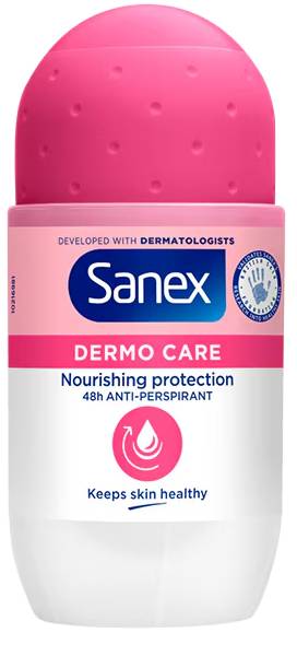 Sanex Dermo Care Deodorant Roll-On Mild Conditioning Formula 50 ml