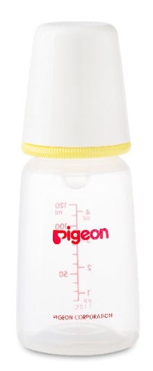 Pigeon Nursing Bottle Plastic Feeding Bottle BPA-Free 120 ml