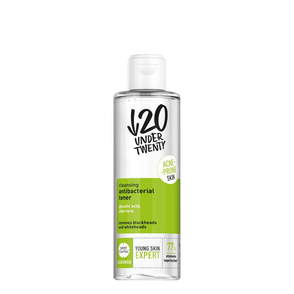 Under Twenty Cleansing Toner Glycolic Acid and Aloe Vera 200 ml