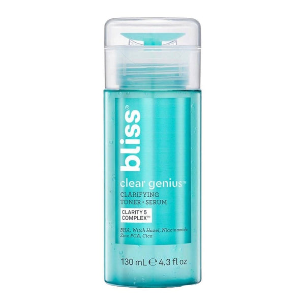bliss Clarifying Toner + Serum Liquid with BHA, Niacinamide and Cica 130ml