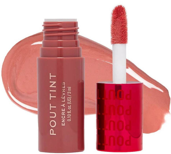 Makeup Revolution Pout Lip Tint Liquid Gloss-Stain Finish Nude Dreams 3 ml