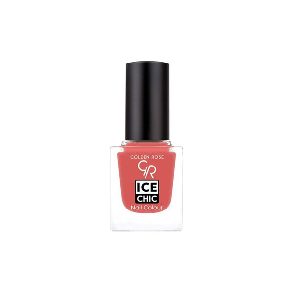 Golden Rose Ice Chic Nail Polish Glossy Finish Vibrant Color