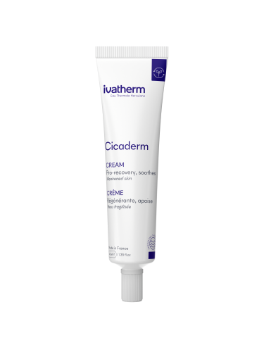 Ivatherm Cicaderm Soothing Repair Cream with Mimosa Tenuiflora, Vitamin E and Thermal Water, 40 ml