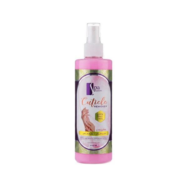 Spa System Cuticle Remover Liquid Fast-Acting Formula 250ml
