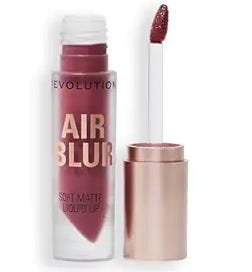 Makeup Revolution Air Blur Matte Liquid Lipstick Vitamin E Black Cherry 1 Pc