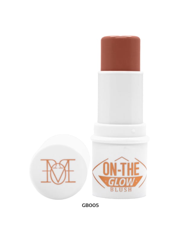 Makeover22 Creamy Blush Stick, Multi-Use Cheek and Lip Balm, Orange-Pink, GB005