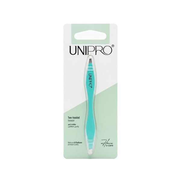 Unipro Double-Headed Hair Tweezers, Precision Eyebrow and Facial Grooming Tool