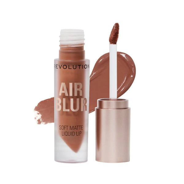 Makeup Revolution Air Blur Matte Liquid Lipstick Vitamin E Jojoba Oil Fawn 1 Piece