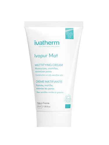 Ivatherm Ivapur Mat Moisturizing Mattifying Cream Sebum-Control Care 40 ml