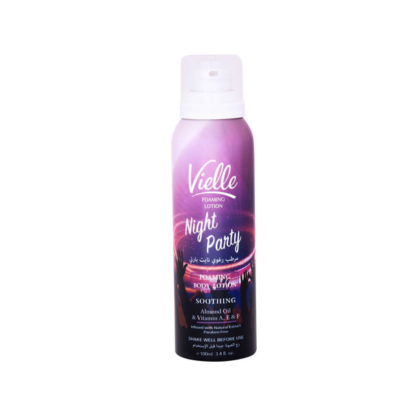 Vielle Night Party Foaming Body Lotion Almond Oil Vitamins A, E & F 100 ml