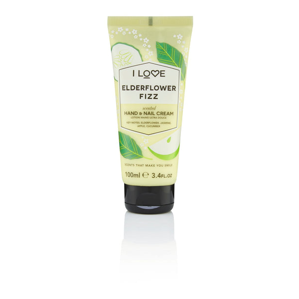 I LOVE Hand Cream Elderflower Fizz Shea Butter Coconut Oil 100ml