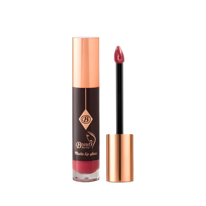 Beauty Belle Matte Liquid Lipstick B408 Rich Color Long-Wear Finish