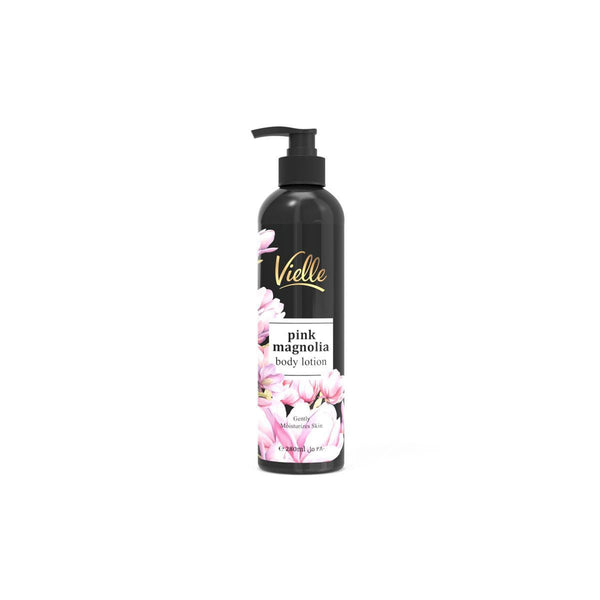 Vielle Pink Magnolia Body Lotion Lightweight Moisturizing Formula with Glycerin and Shea Butter 280 ml