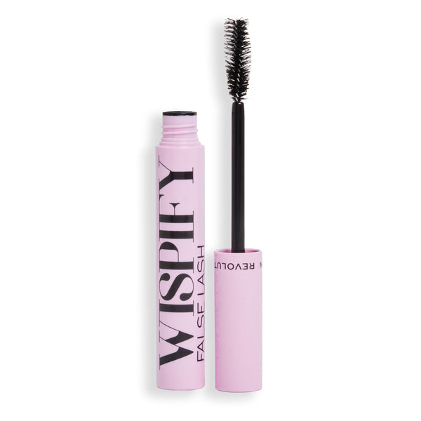Makeup Revolution Wispify False Lash Mascara, Ultra-Black Panthenol Formula