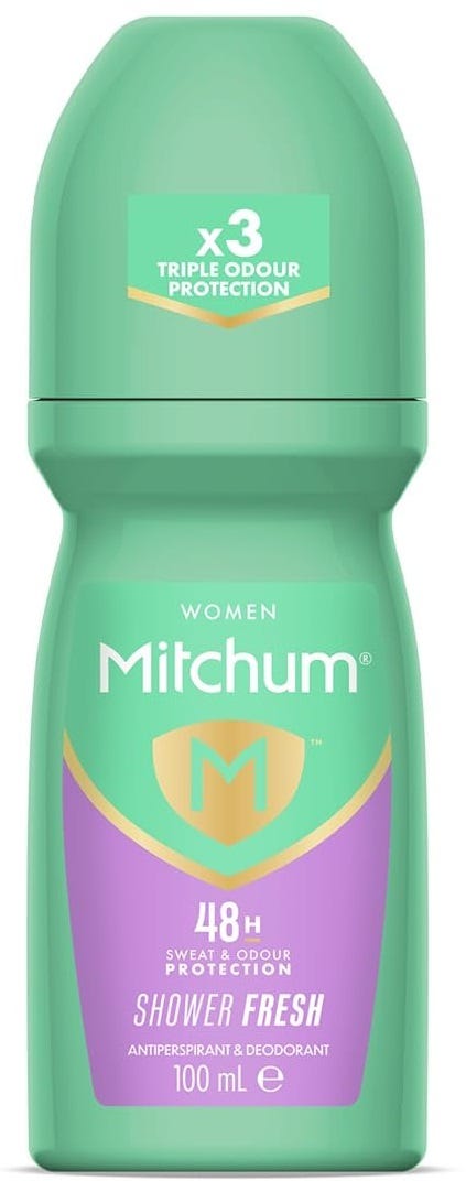 Mitchum Roll On Deodorant Shower Fresh 48 Hour Odor Control 100 ml