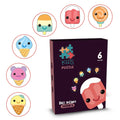 Little Story 6-in-1 Matching Puzzle Game Ice Cream Educational Toy