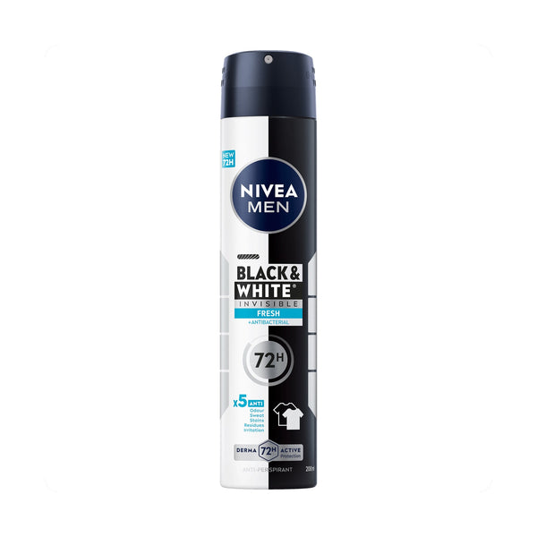 NIVEA Men Invisible Black & White Fresh Deodorant Spray