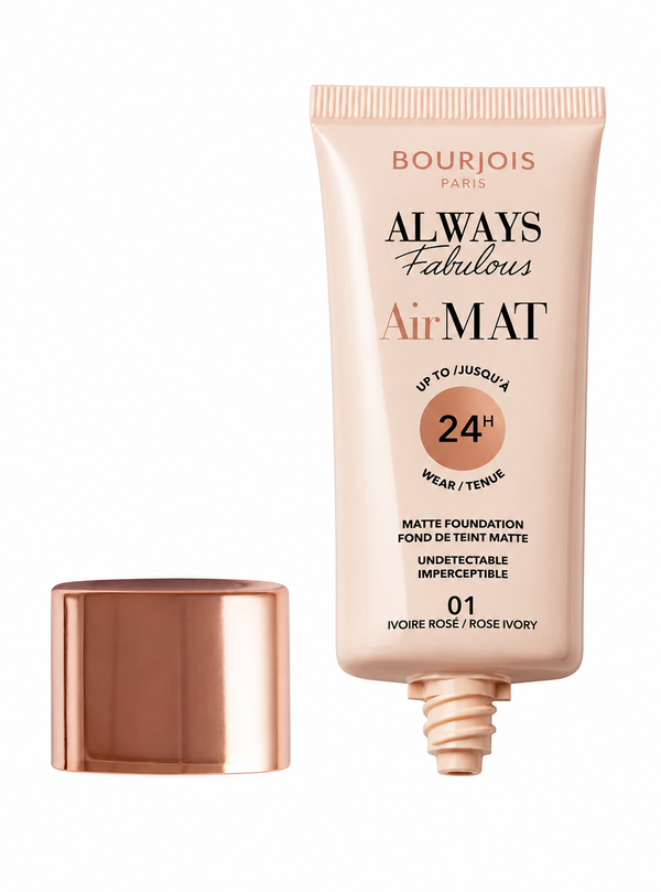 Bourjois Always Fabulous Air Mat Matte Foundation Rose Ivory 01