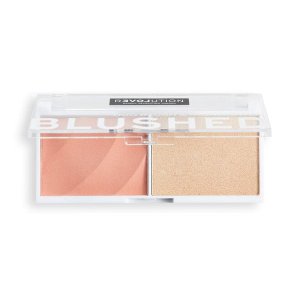 Makeup Revolution Relove Colour Play Blushed Duo Blush & Highlighter Sweet