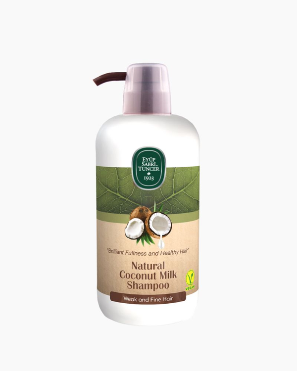 Eyup Sabri Natural Coconut Milk Hair Shampoo, Moisturizing Formula, All Hair Types
