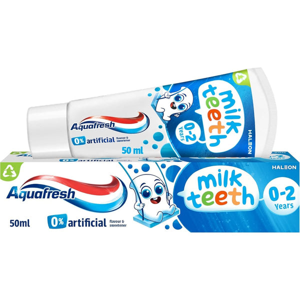 Aquafresh Milk Teeth Toothpaste Gentle Fluoride Formula 50 ml