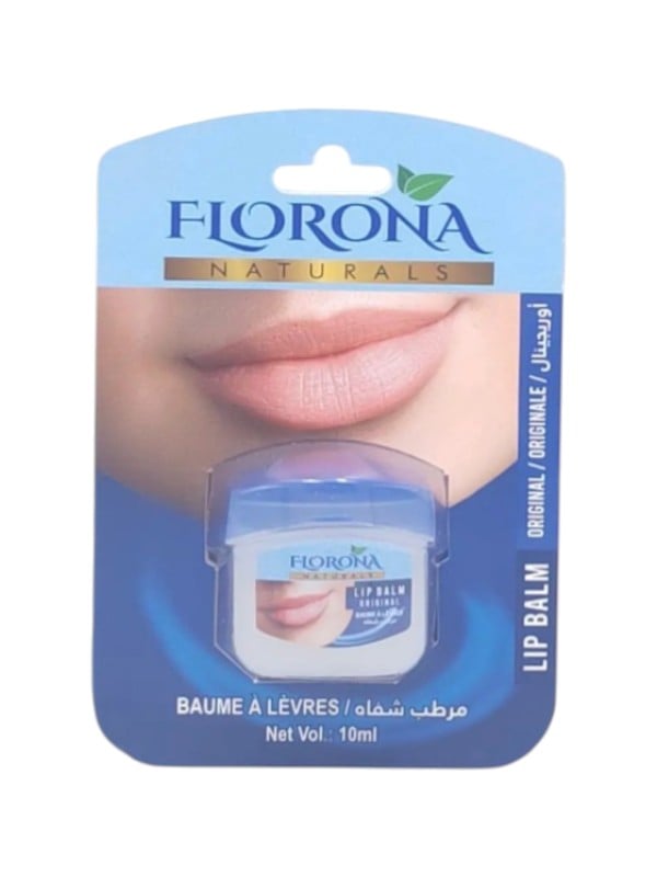 Florona Naturals Original Lip Balm Moisturizing Formula 10 ml