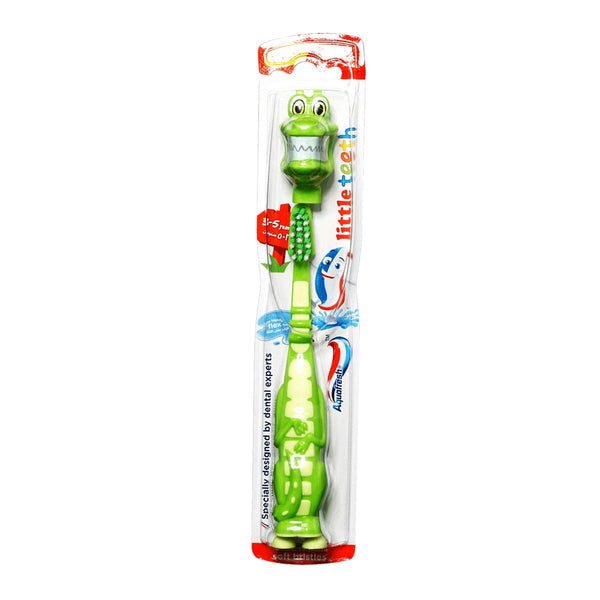 Aquafresh Little Teeth Soft Toothbrush for Kids, Ages 3-5, 1 Piece