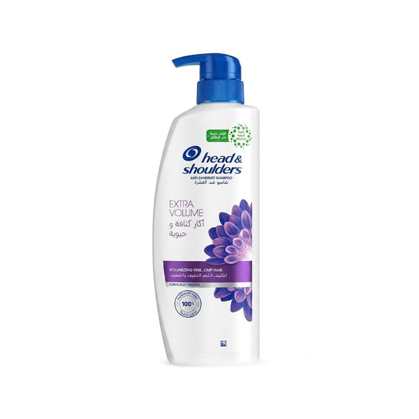 Head & Shoulders Extra Volume Shampoo Thicker & More Vivid 500ml
