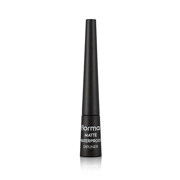 Flormar Matte Waterproof Dipliner Liquid Eyeliner Black