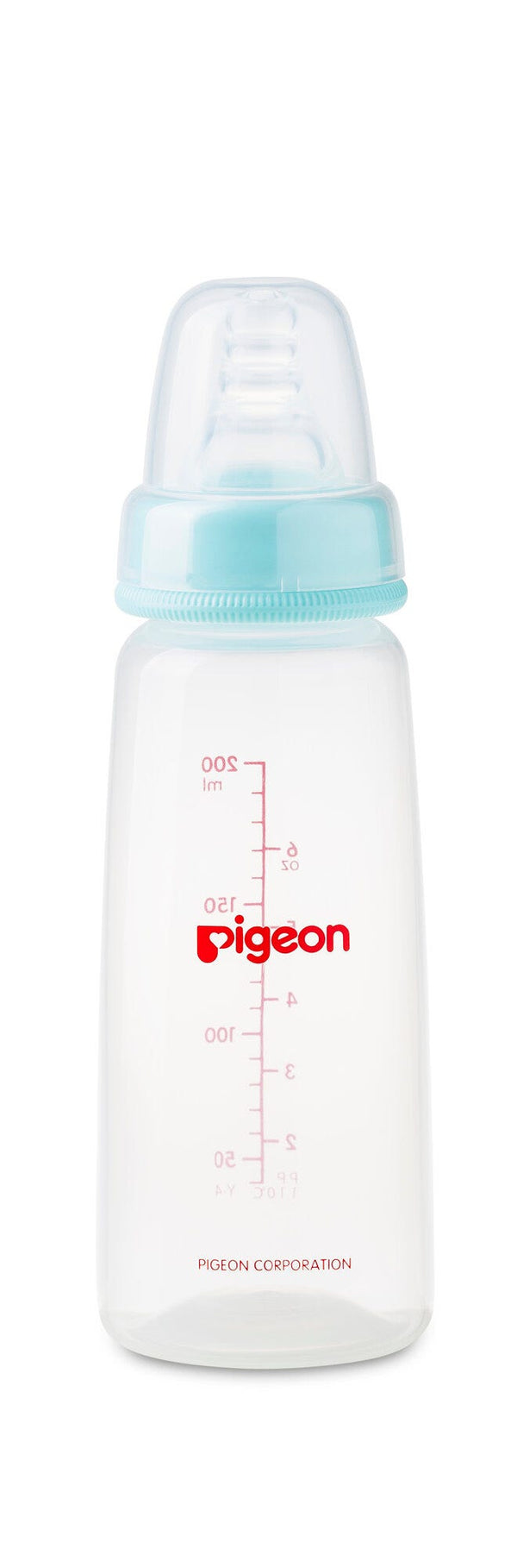 Pigeon Nursing Bottle Plastic Feeding Bottle Peristaltic Nipple BPA Free Clear 200 ml