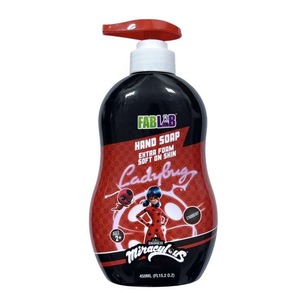Fablab Kids Hand Soap Miraculous Coconut Extract Glycerin 450 ml
