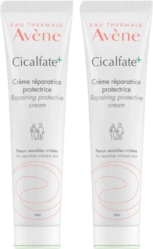Avene Cicalfate+ Repair Cream, Protective Barrier Formula, Fragrance-Free, 40 ml Bundle
