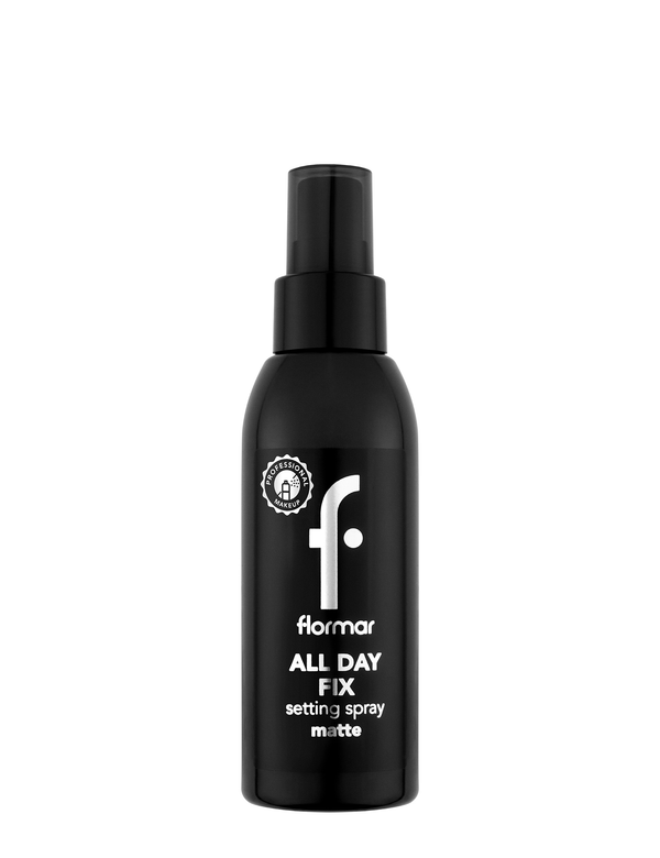 Flormar All Day Fix Matte Setting Spray Long-Lasting Lightweight Makeup Setting Mist