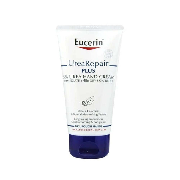 Eucerin Urea Repair Plus Hand Cream 5% Urea Ceramides Fragrance-Free 75 ml