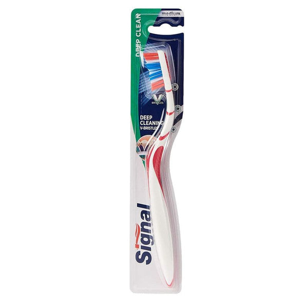 Signal Medium Toothbrush V-Bristle Deep Clean