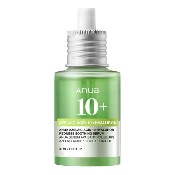 Anua Azelaic Acid 10 Hyaluron Soothing Serum, Lightweight Hydrating Formula, 30 ml