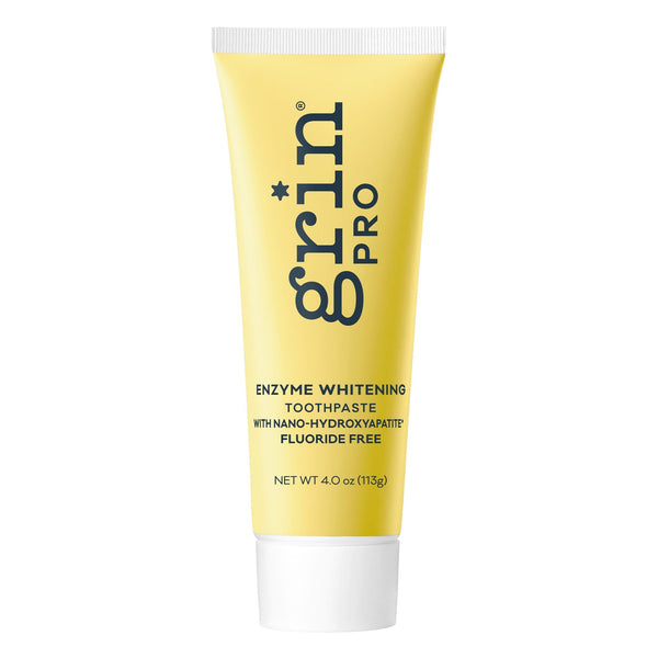 Grin Pro Enzyme Toothpaste with Nano-Hydroxyapatite, Peppermint, 113g