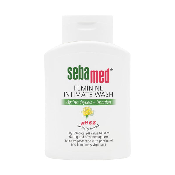 Sebamed Menopause Intimate Wash Gentle Formula Panthenol Hamamelis 200 ml