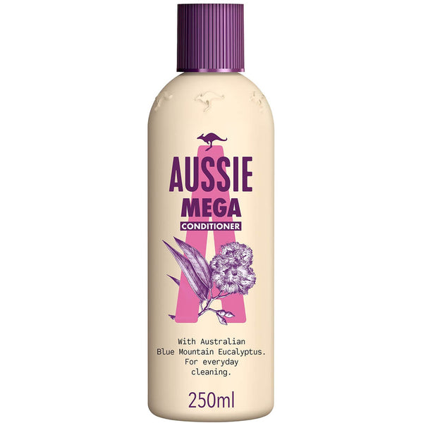 Aussie Mega Conditioner Lightweight Daily Conditioning with Kangaroo Paw Flower Extract 250 ml