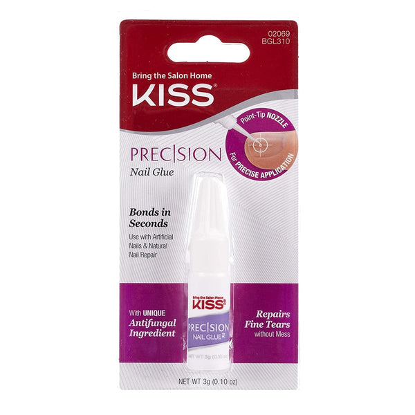 KISS Precision Nail Glue Point Tip Quick Bonding BGL310 3 ml