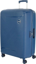 American Tourister Maxplus Hard Shell Spinner Luggage TSA Lock Navy Blue