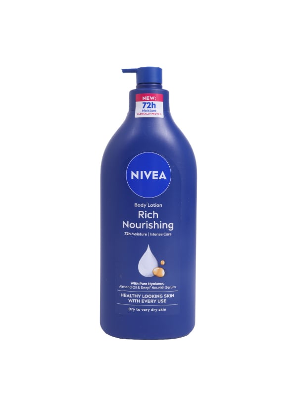 Nivea Almond Nourishing Body Lotion, Vitamin E, 625 ml