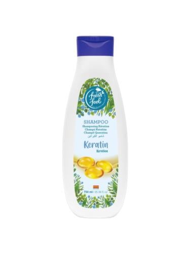 Fresh Feel Keratin Shampoo Nourishing Formula 750 ml