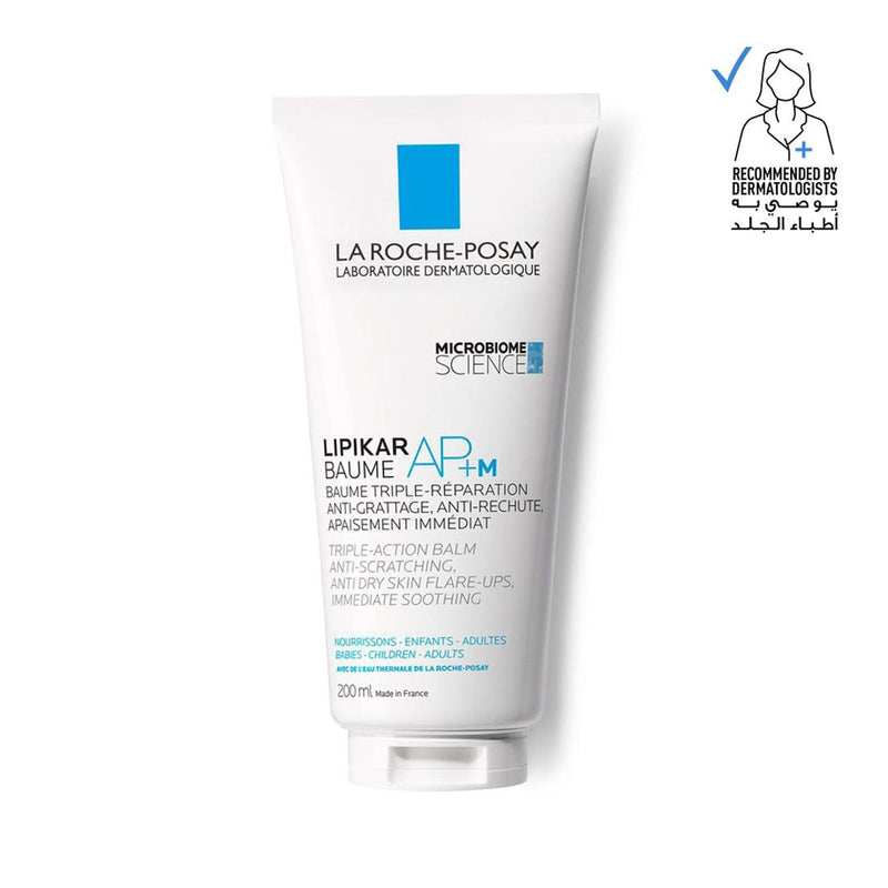 La Roche-Posay Lipikar Baume AP+M Body Balm, Shea Butter and Niacinamide, 200 ml